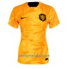 Camiseta de fútbol Países Bajos Primera Equipación Mundial 2022 - Mujer